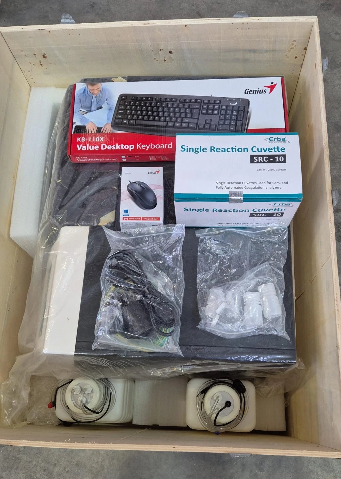 ERBA Mannheim ECL 760 INS00070 Fully Automated Haemostasis Analyzer Coagulation