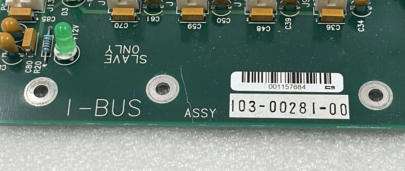 I-BUS SBC PCI-ISA PICMG 1.0 SINGLE BOARD COMPUTER BACKPLANE 103-00281-00