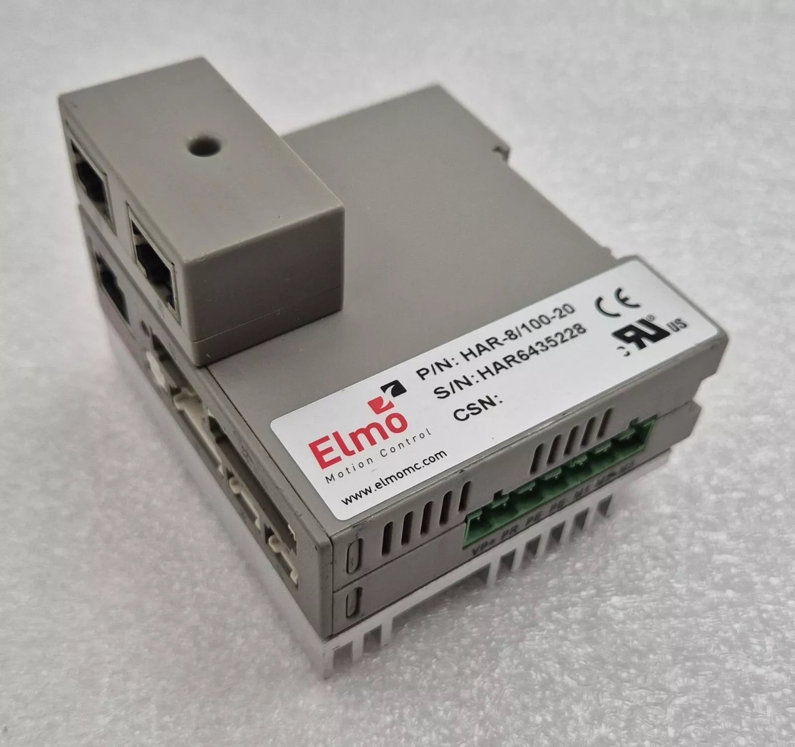 Elmo Motion Control HAR-8/100-20 Servo Drive HAR-EXTCAN