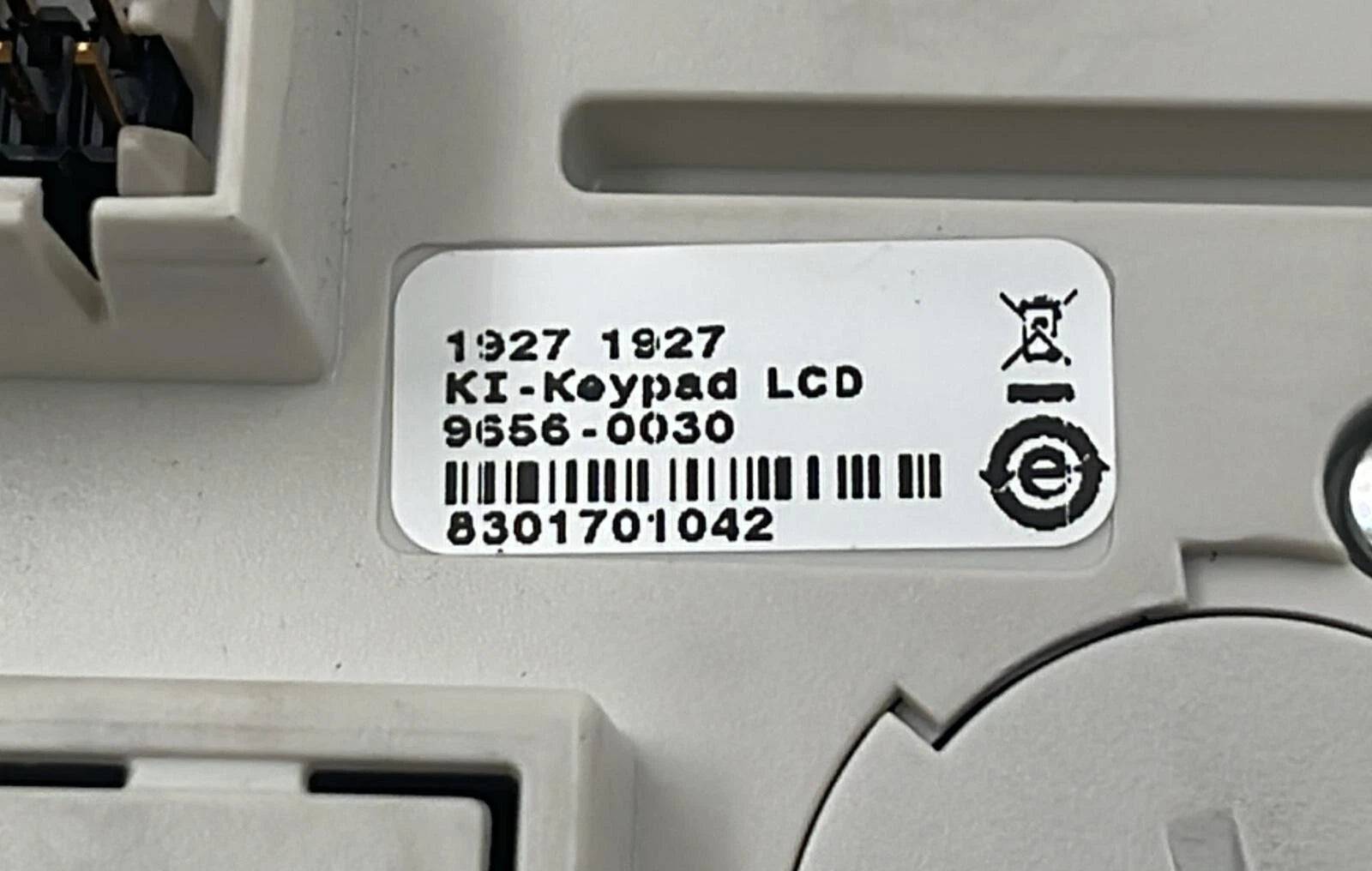 Emerson Nidec Control Techniques KI-Keypad LCD 9656-0030