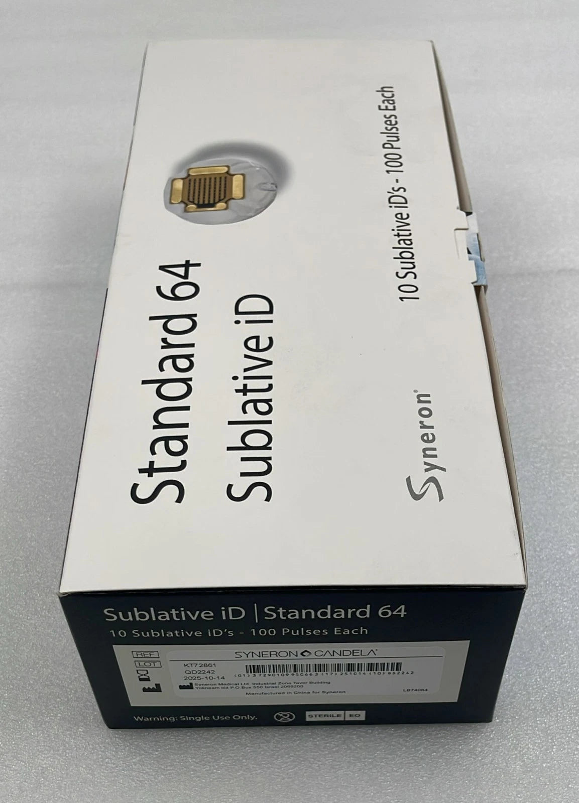 Syneron Candela Sublative iD Standard 64 Tip KT72861 AS79253 Pack of 10