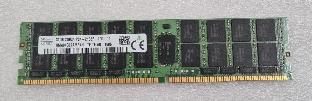 [LOT 8] SK Hynix 32GB 2DRx4 PC4-2133P HMA84GL7AMR4N-TF DDR4 Server Memory RAM