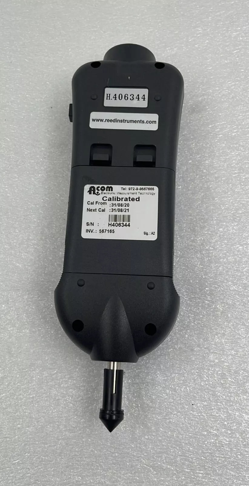 REED Instruments R7150 Professional Combination Contact / Laser Photo Tachometer