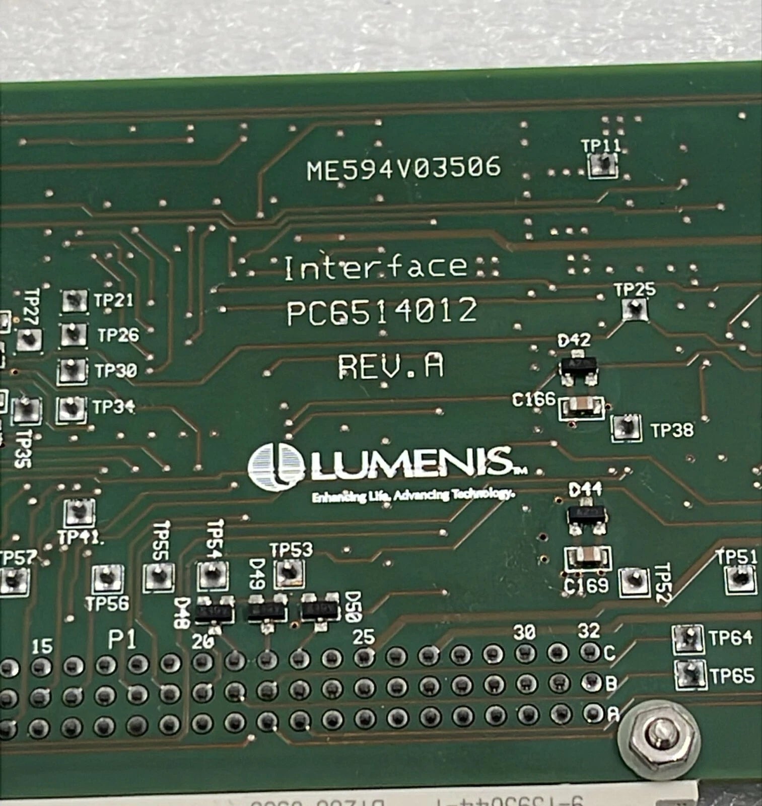 Lumenis LumeOne EA6514005-A PCA Interface PC6514012