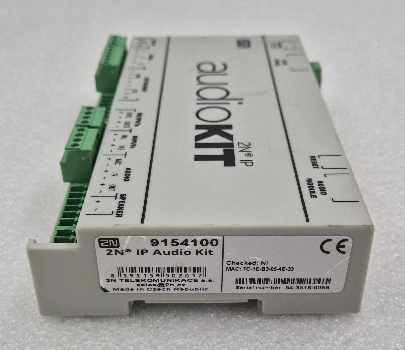 2N TELEKOMUNIKACE IP Audio Kit 9154100 Intercom