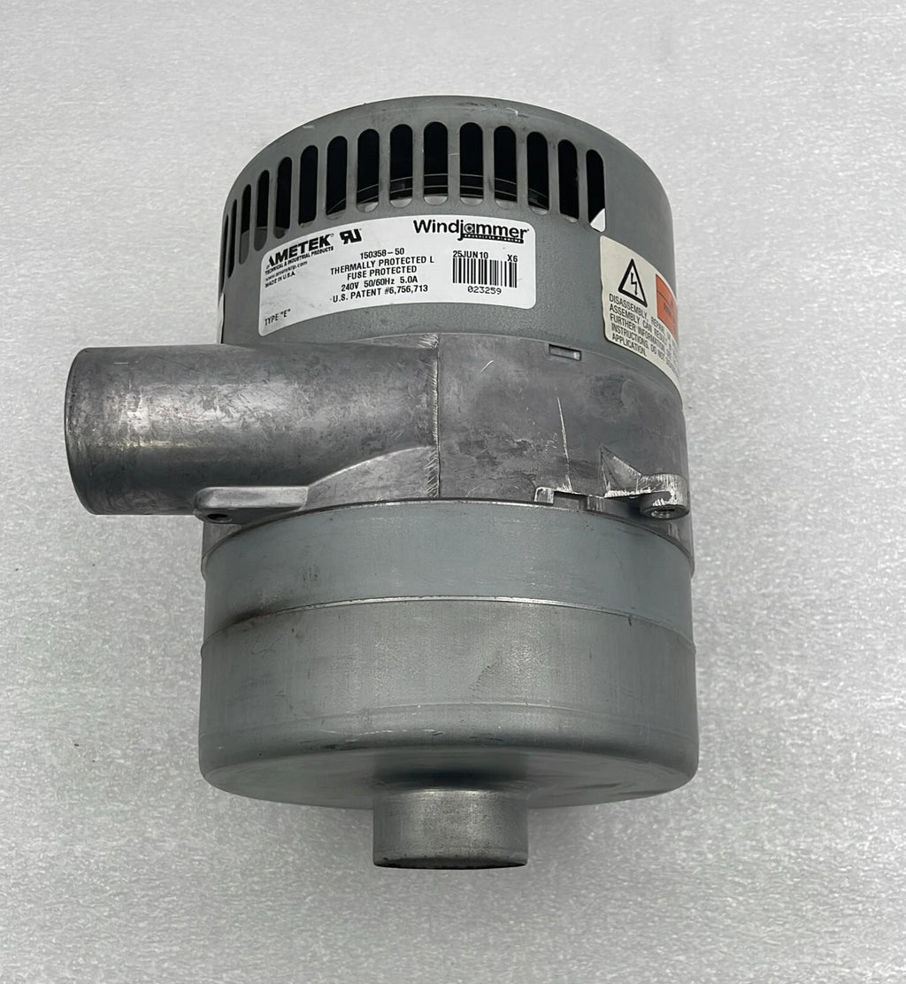 AMETEK Windjammer Brushless Blower 150358-50 Thermally Protected