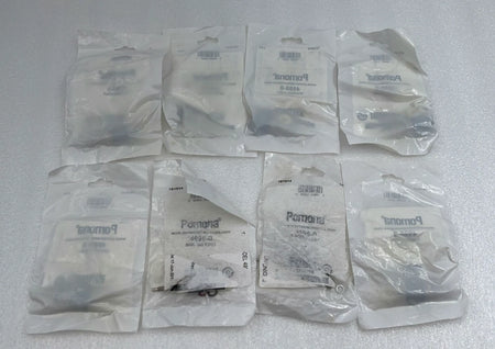 Pomona 4995-0 spring loaded binding post lot of 8 electrical connector