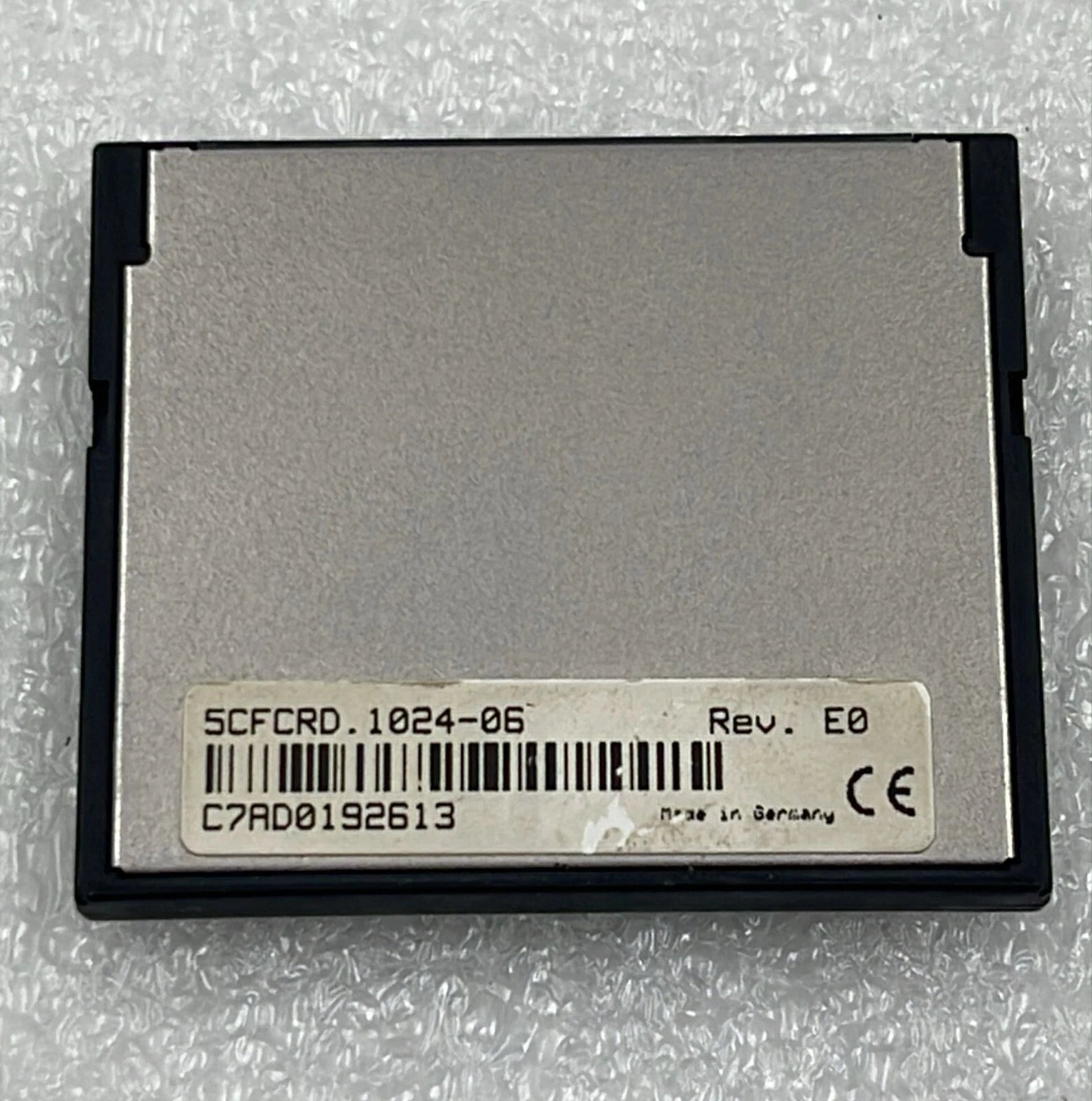 B&R Automation 5CFCRD.1024-06 Rev. E0 Industrial Compact Flash Card 1GB