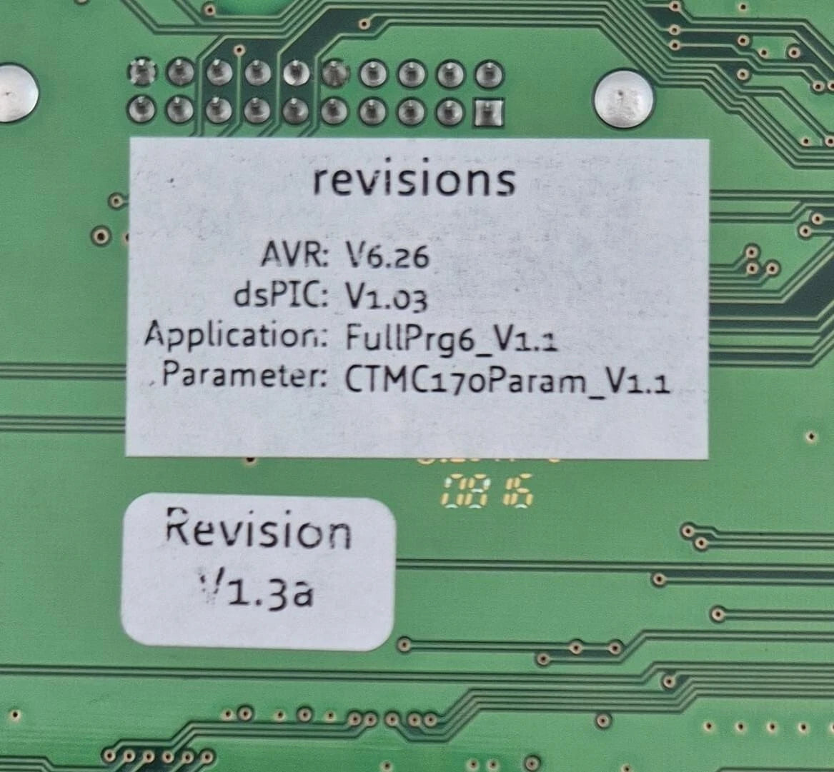 Trinamic TMCM-VI-802 revision label V1.3 detail
