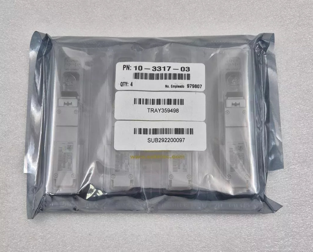 [LOT 4 PCS] NEW SEALED - CISCO QSFP-40/100-SRBD 10-3317-03 Transceiver 40-100G