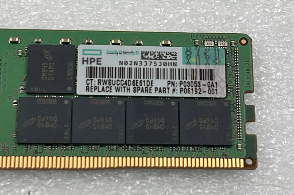 Micron 64GB 2Rx4 PC4-2933Y MTA36ASF8G72PZ-2G9B1TI Server Memory RAM