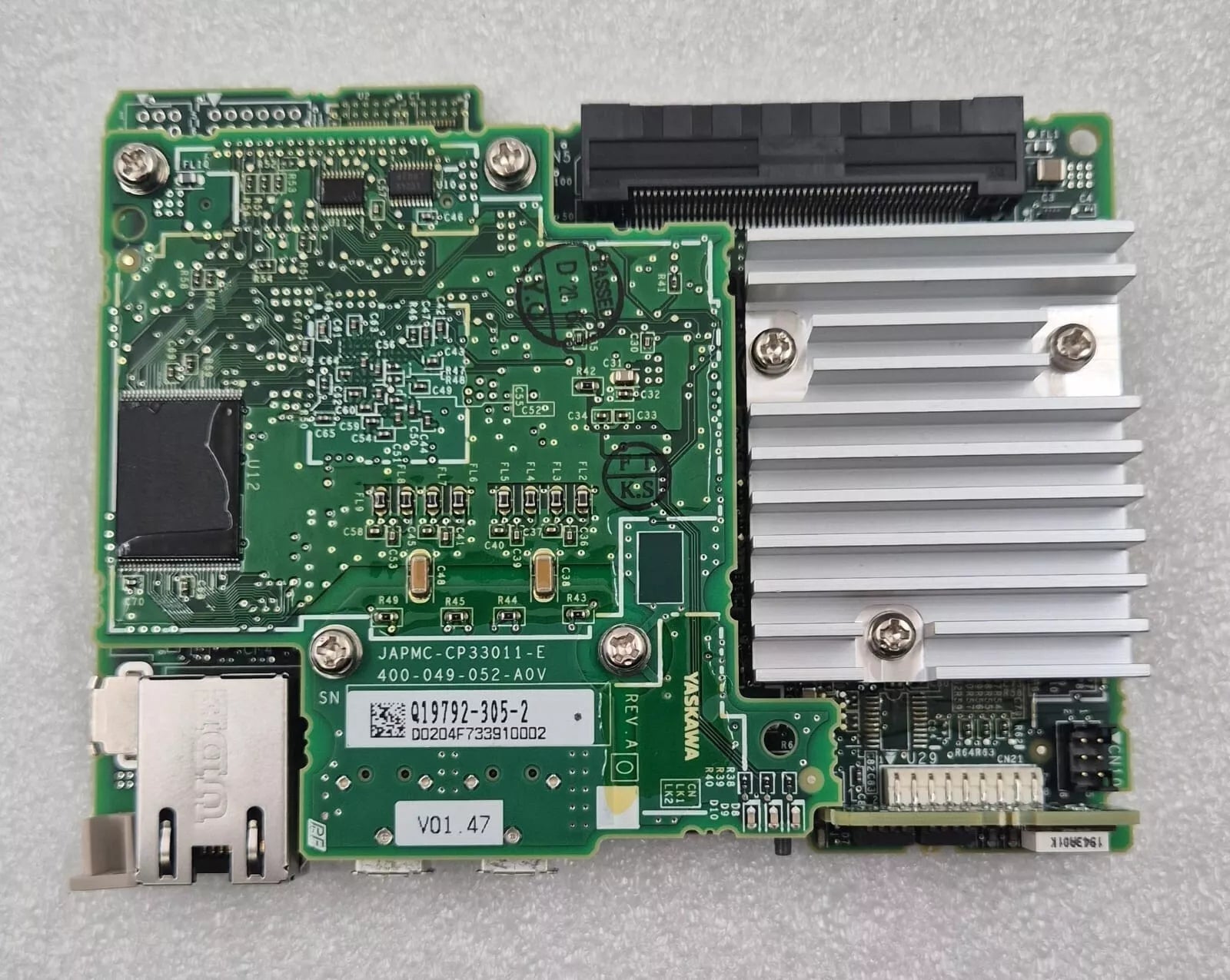 NEW - YASKAWA ELECTRIC JAPMC-CP33011-E MACHINE CONTROLLER PCB for MP3300iec