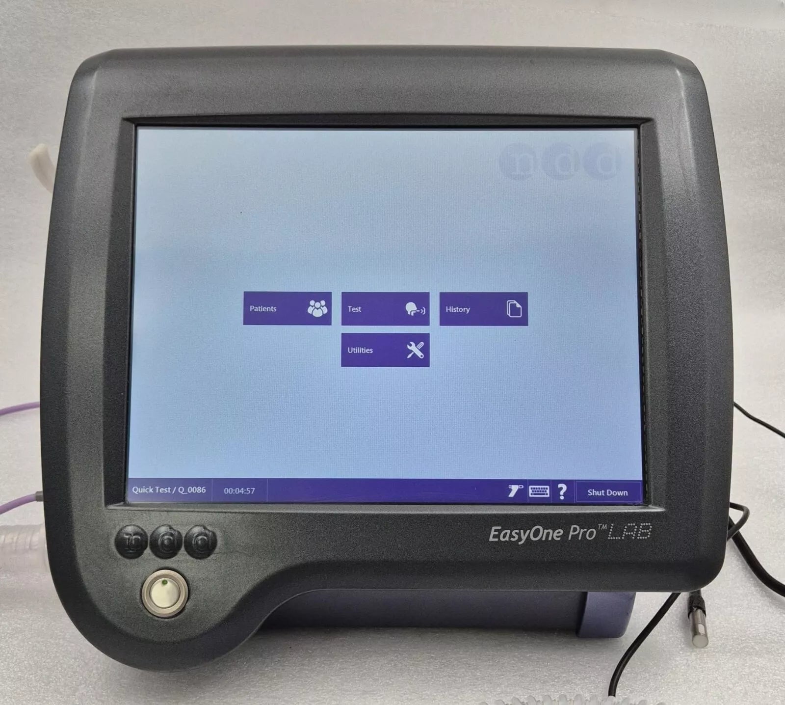 ndd Medical EasyOnePro LAB Diagnostic Portable Air Spirometer & True Flow Sensor