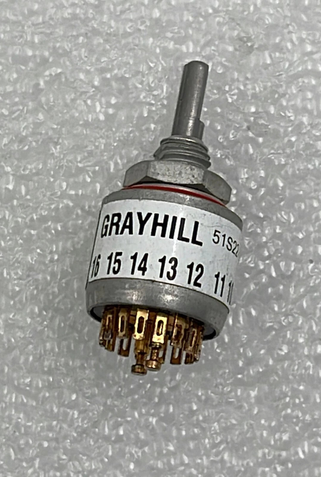 [LOT OF 10 PCS] Grayhill 51S22-01-2-08N SWITCH ROTARY 8POS 150MA 115V