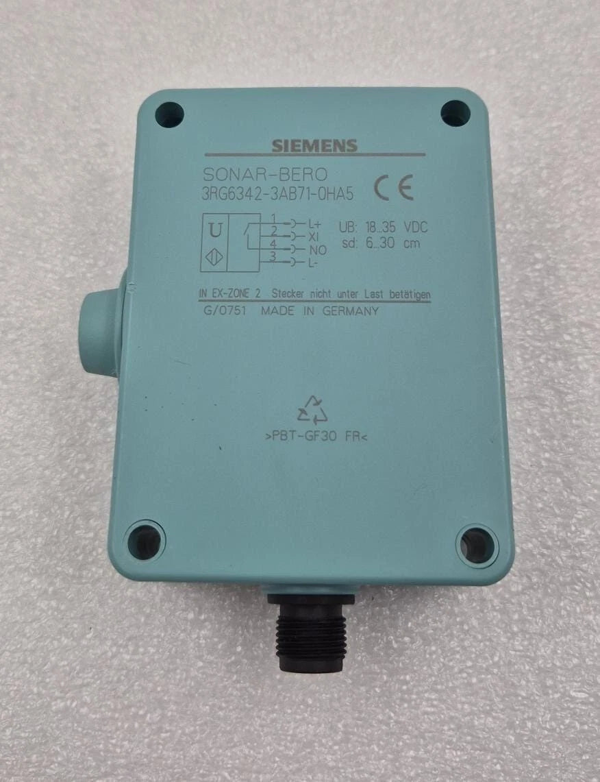 Siemens 3RG6342-3AB71-0HA5 SONAR-BERO ultrasonic proximity sensor kit
