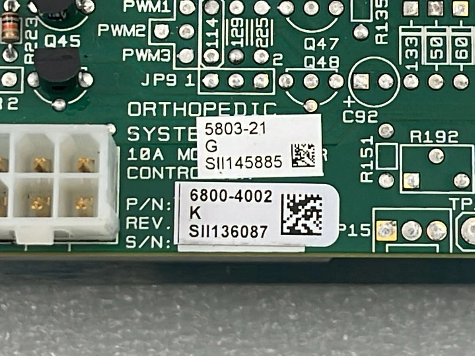 OSI MIZUHO 5803-21 Jackson Orthopedic Designs 6800-4002