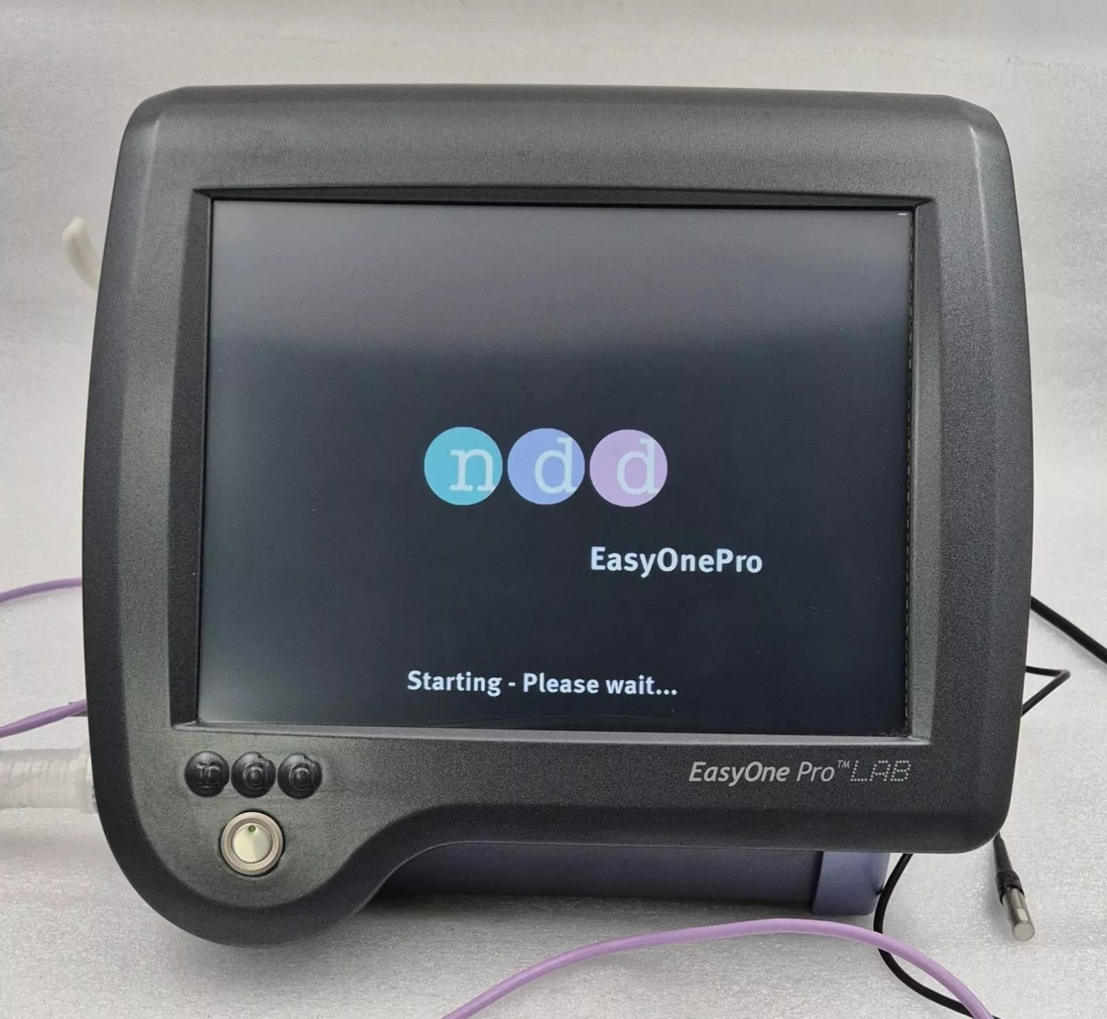 ndd Medical EasyOnePro LAB Diagnostic Portable Air Spirometer & True Flow Sensor