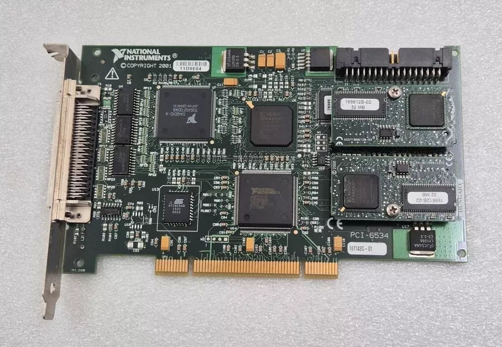 NATIONAL INSTRUMENTS NI DAQ PCI-6534 187142G-01 Multifunction I/O Card