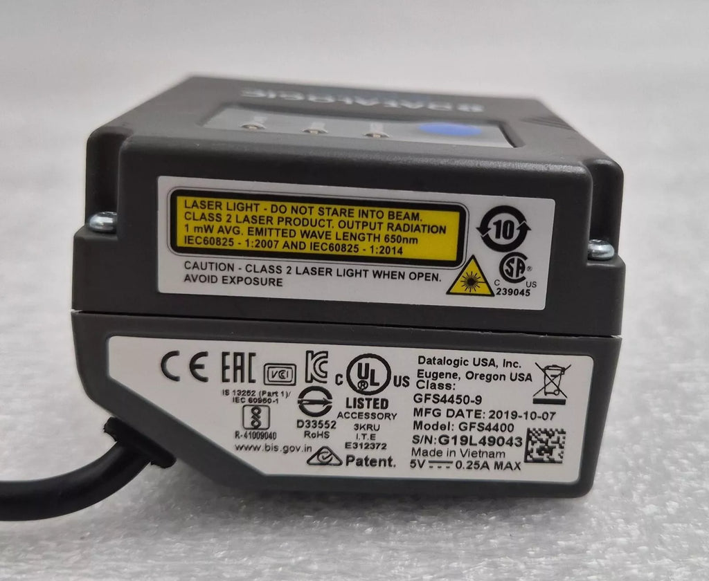 DATALOGIC Gryphon GFS4400 GFS4450-9 Barcode Scanner W/ 770135700 Cable Adaptor
