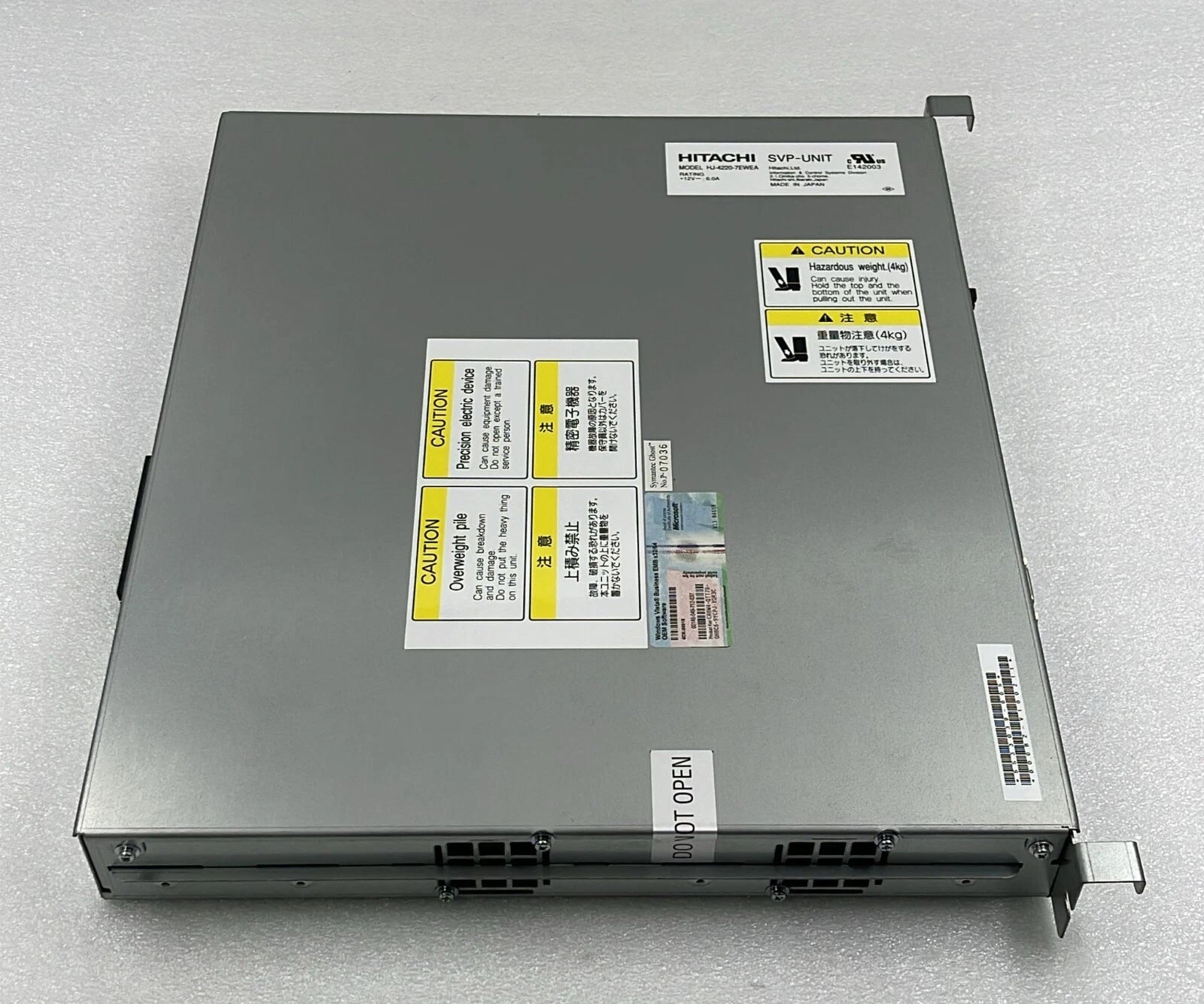 Hitachi SVP-UNIT Server Processor HJ-4220-7EWEA enterprise system management module