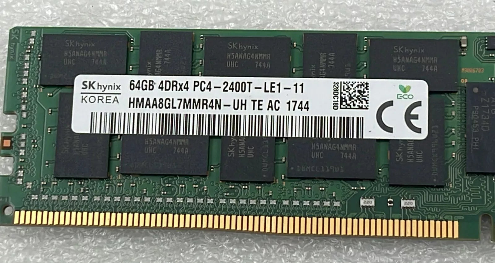SK Hynix 64GB 4DRx4 PC4-2400T HMAA8GL7MMR4N-UH Server Memory RAM