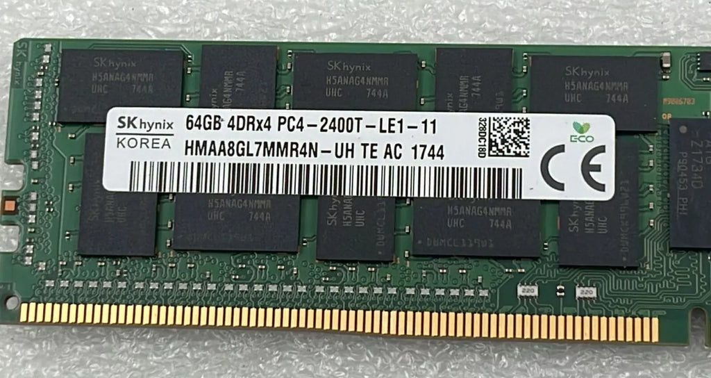 SK Hynix 64GB 4DRx4 PC4-2400T HMAA8GL7MMR4N-UH Server Memory RAM