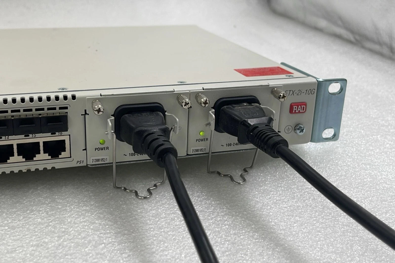 RAD ETX-2i-10G 16-Ports Carrier Ethernet Demarcation Module 6250470000