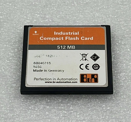 B&R 5CFCRD.0512-04 Rev. C0 industrial CompactFlash card 512MB
