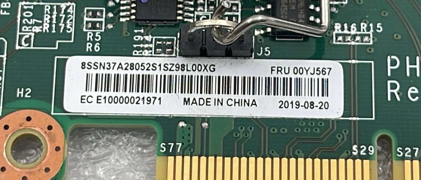 Lenovo 00YJ567 ThinkSystem 4-Port SFP+ Network Controller Adapter