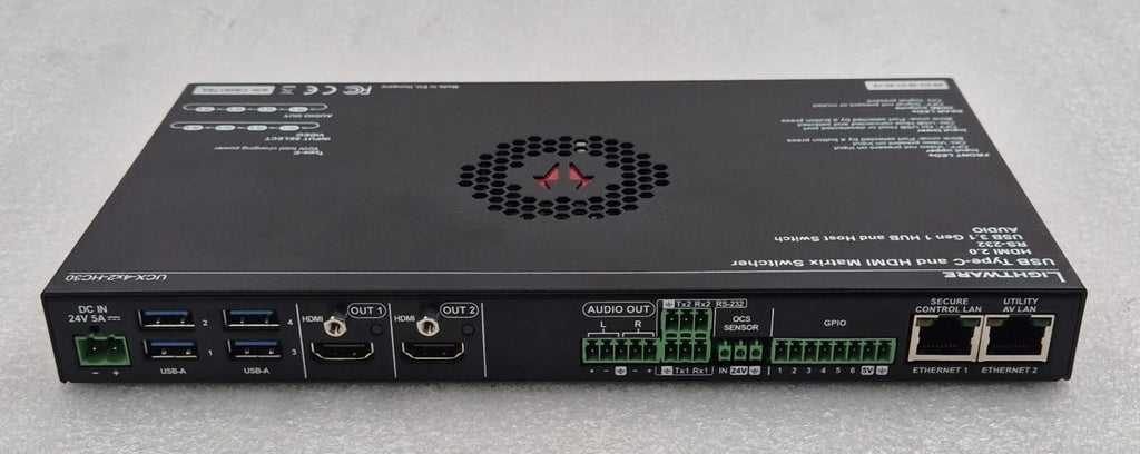 LIGHTWARE UCX-4X2-HC30 91310081 USB Type C & HDMI Matrix Switcher