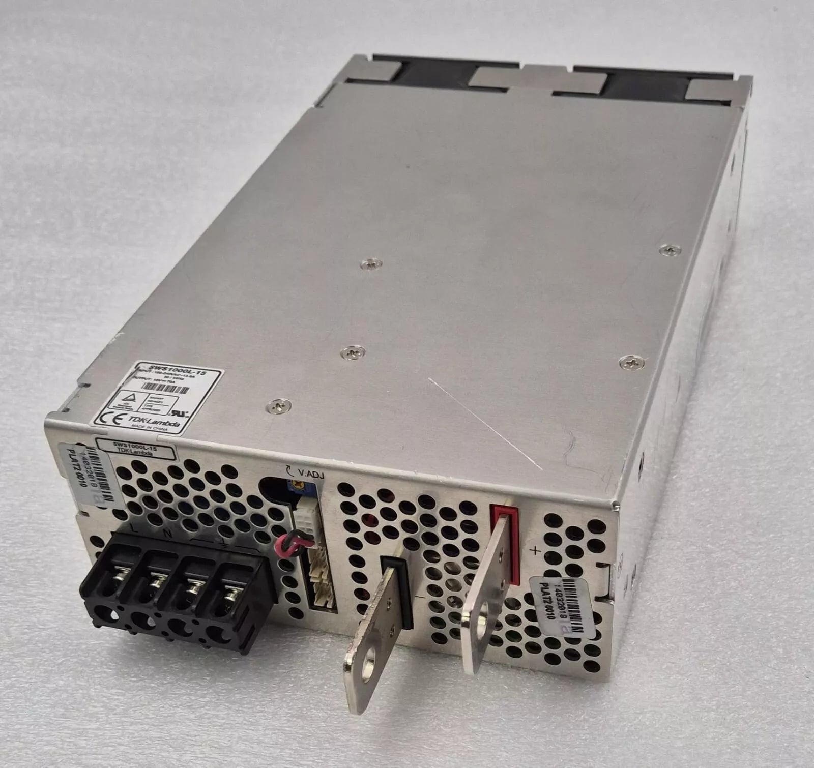 TDK Lambda SWS1000L-15 EHFP Power Supply 100-240VAC 13.0A