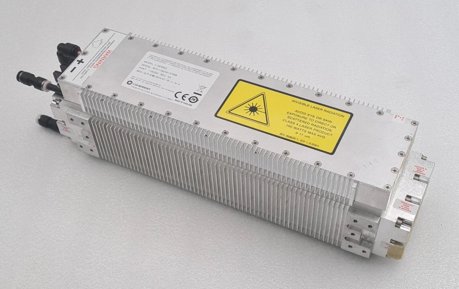 COHERENT C SERIES Laser Head Liquid Cooled 1162341 REV AC YEAR 2014