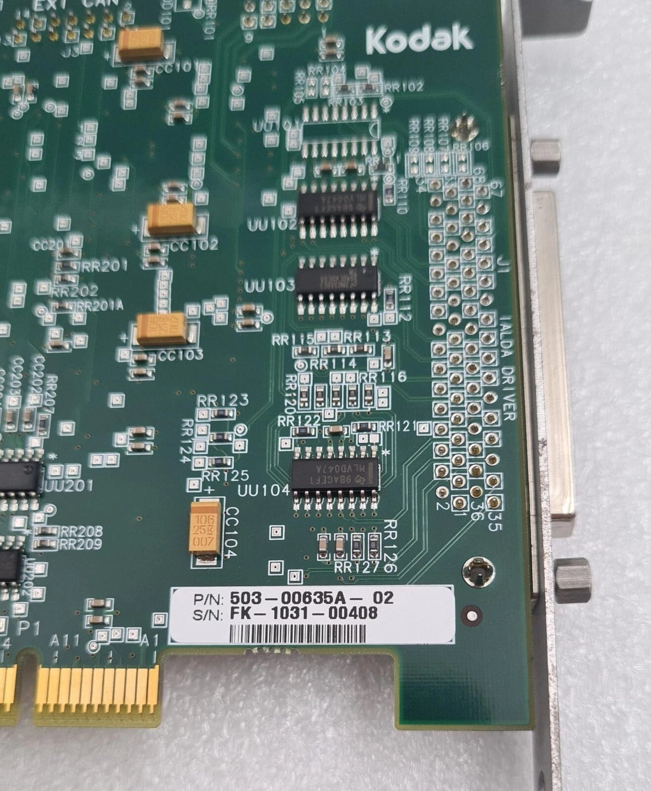 CREO / KODAK LIF2 250-00022B-B Interface Board 503-00635A-02