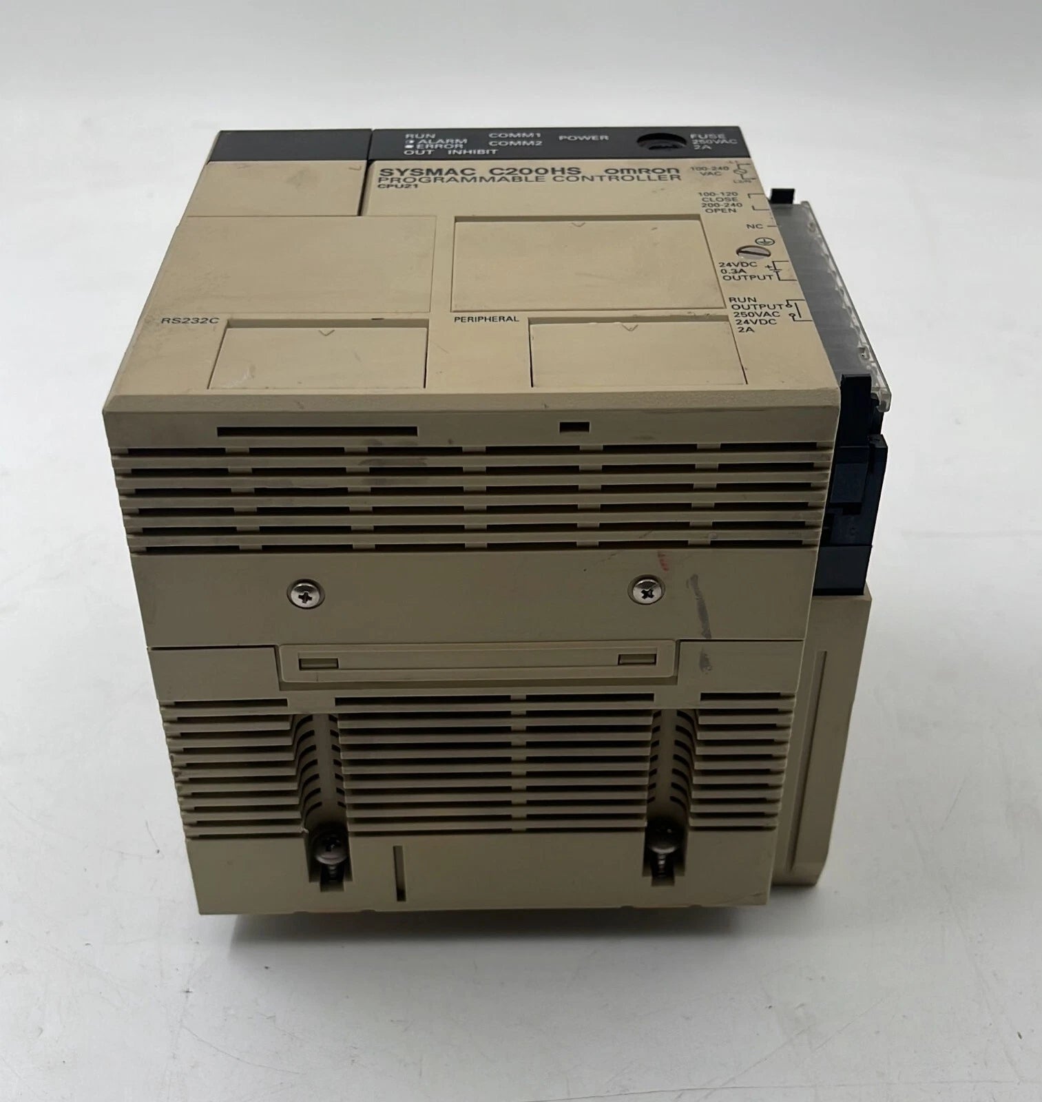 OMRON Sysmac C200HS Programmable Controller C200HS-CPU21-EC