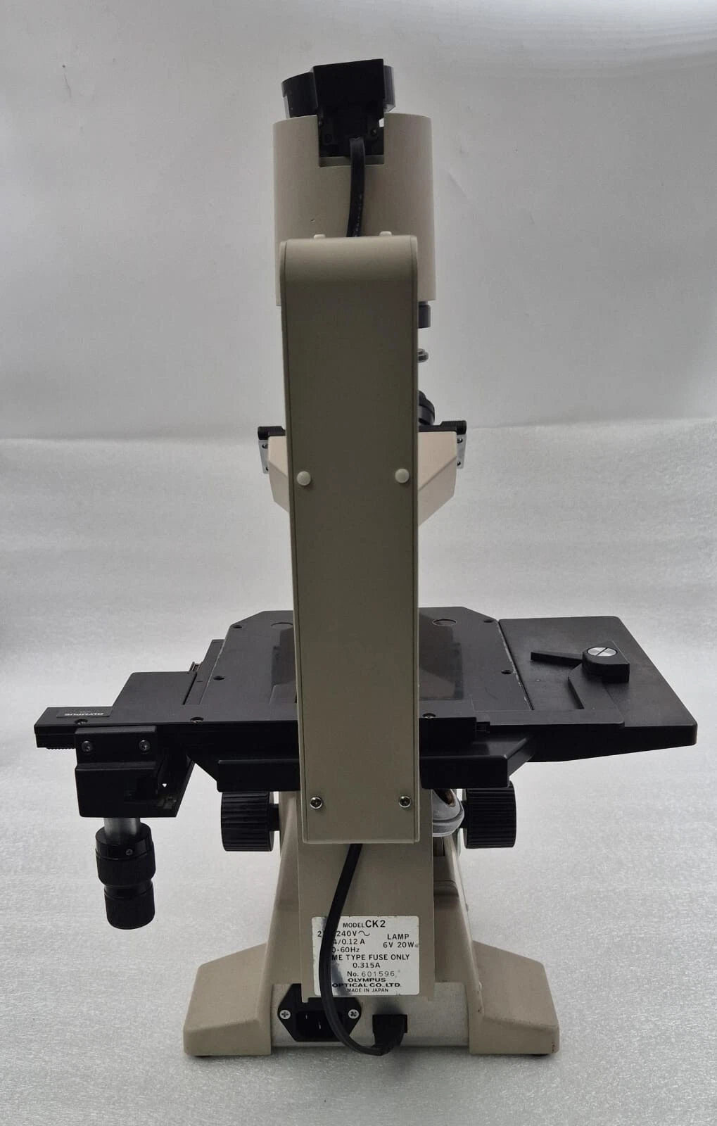 OLYMPUS CK2 Inverted Binocular Microscope 220/240V **AS-IS**