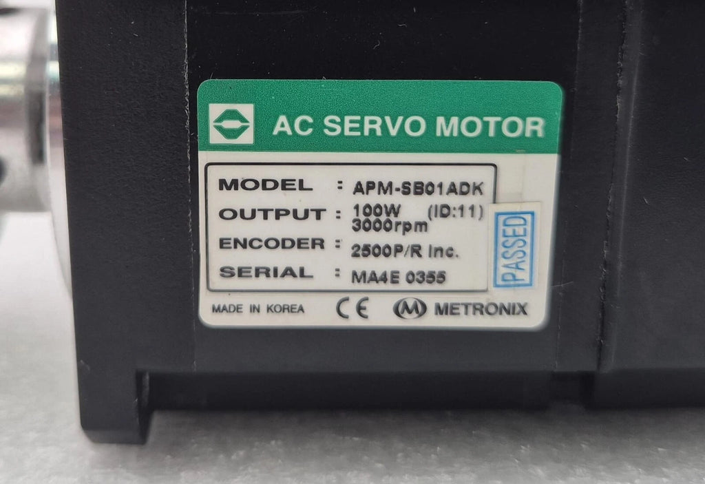METRONIX APM-SB01ADK AC SERVO MOTOR