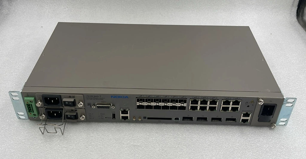 Nokia Alcatel-Lucent 7210 SAS-T Service Access Switch 12-SFP 10-TX 4-XFP