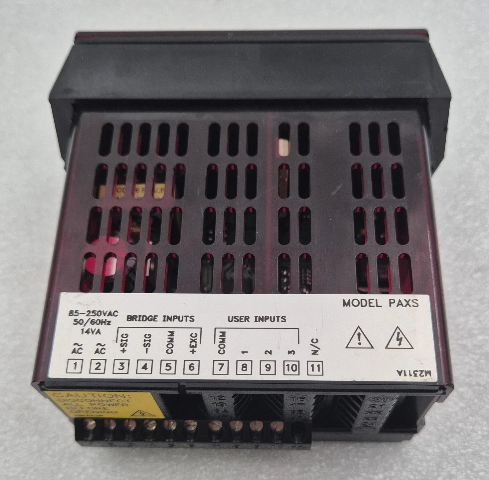 Red Lion PAXS PAXS0000 Digital Panel Load Cell Strain Gage Input Meter PAXCDL 10