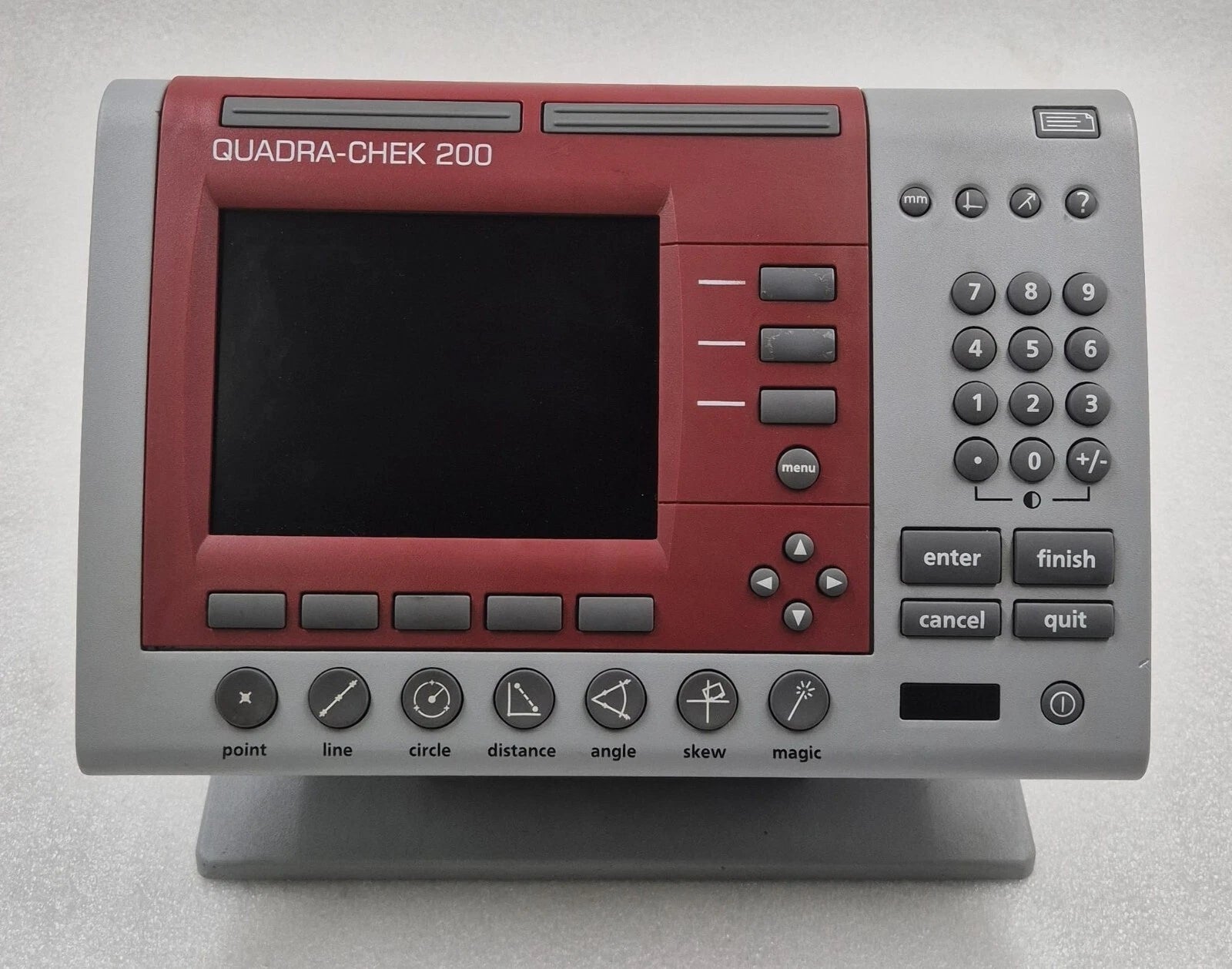 METRONICS QUADRA-CHEK 200 Model QC220-AR9 Digital Evaluation Display *FOR PARTS*