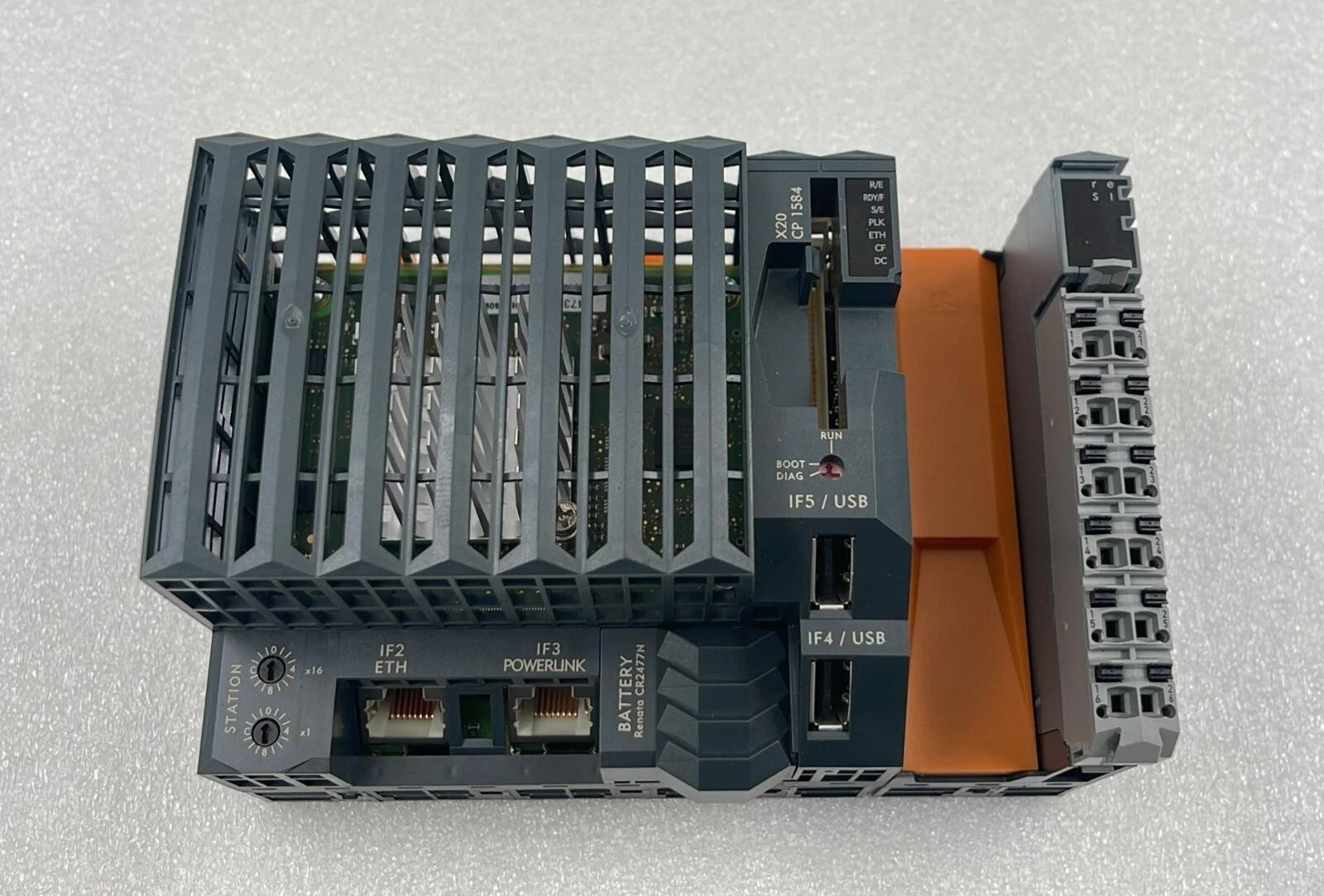 B&R Automation X20 CP 1584 Rev. D0 CPU Central Processing Unit Module