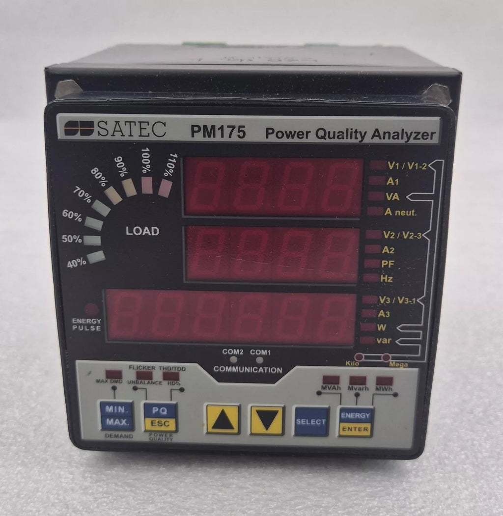 SATEC PM175 Power Quality Analyzer Module **FOR PARTS**