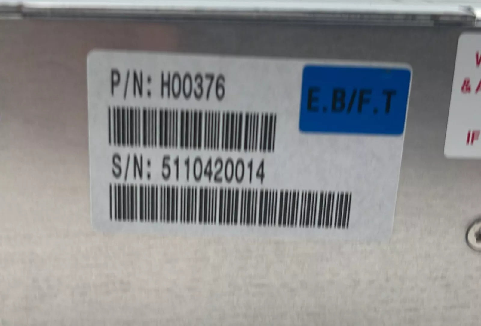 TDK-Lambda Alpha 1500W H00376 CA1500 Power Supply Module