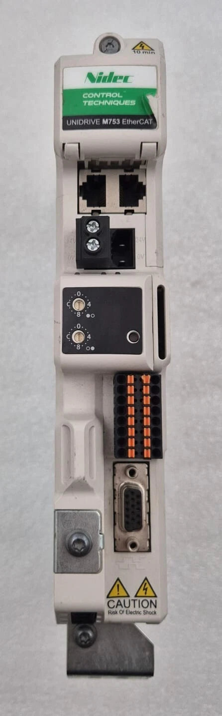 NIDEC Control Techniques Digitax HD M753-014 00042A 1.5kW Unidrive M753 EtherCAT