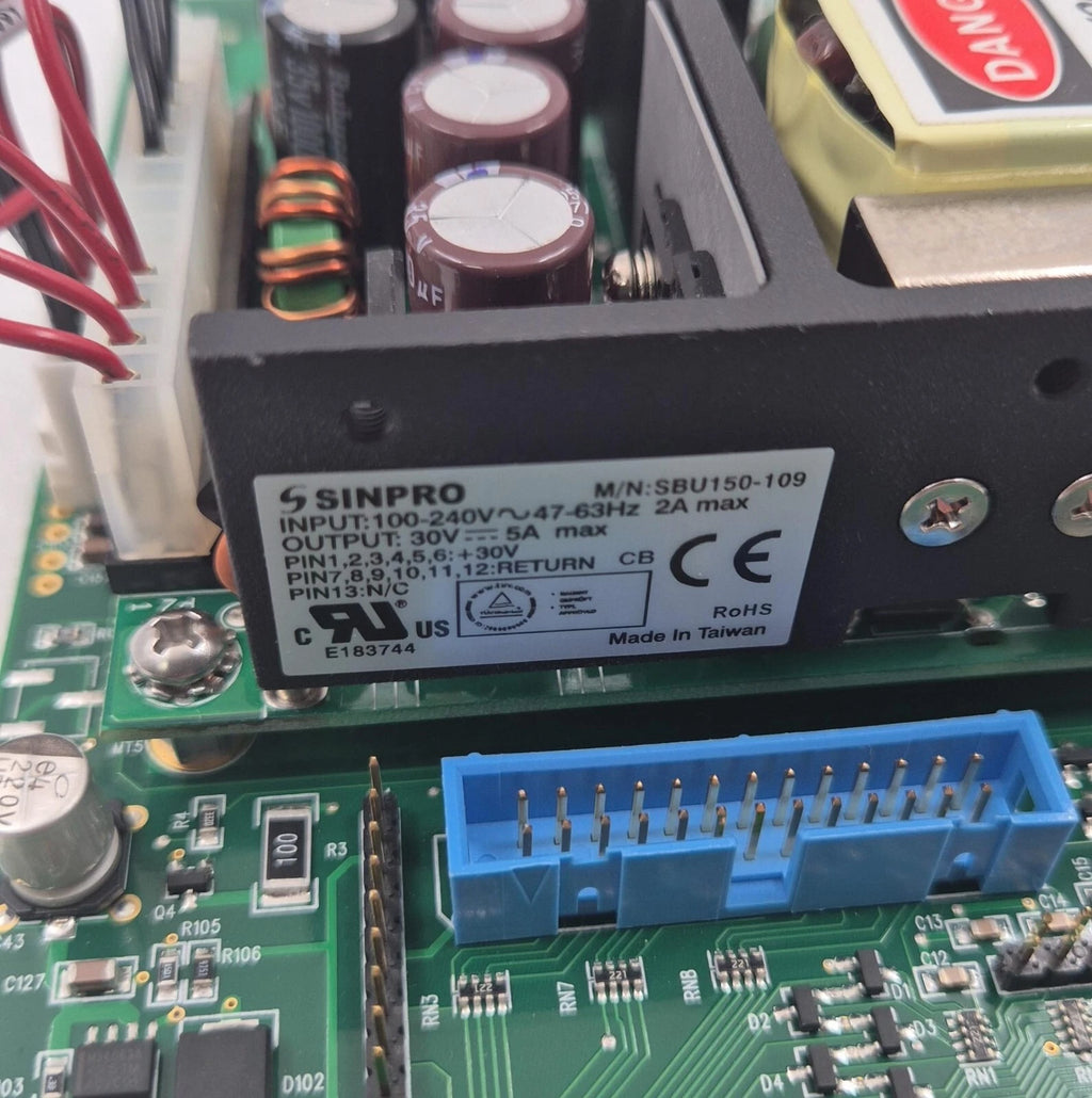 BIO-RAD PCB CONTROLLER TBT 10016465-01 W/ SINPRO SBU150-109 for CFX96