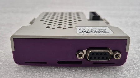 Emerson SM-PROFIBUS-DP module front view with D-Sub connector