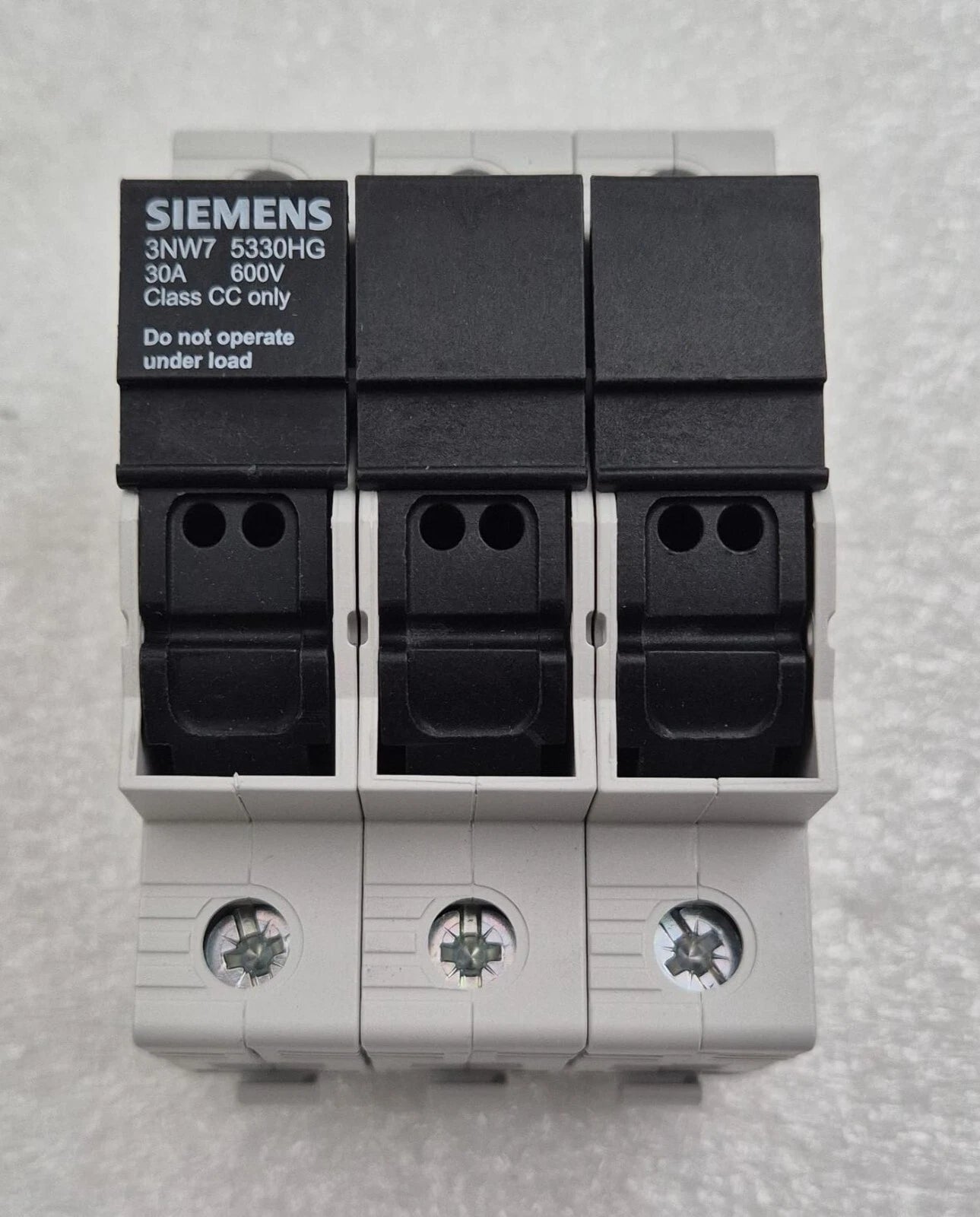 [4 PCS PACK] NEW - SIEMENS 3NW7 533-0HG 5330HG 30A 600V AC/DC Fuse Holder