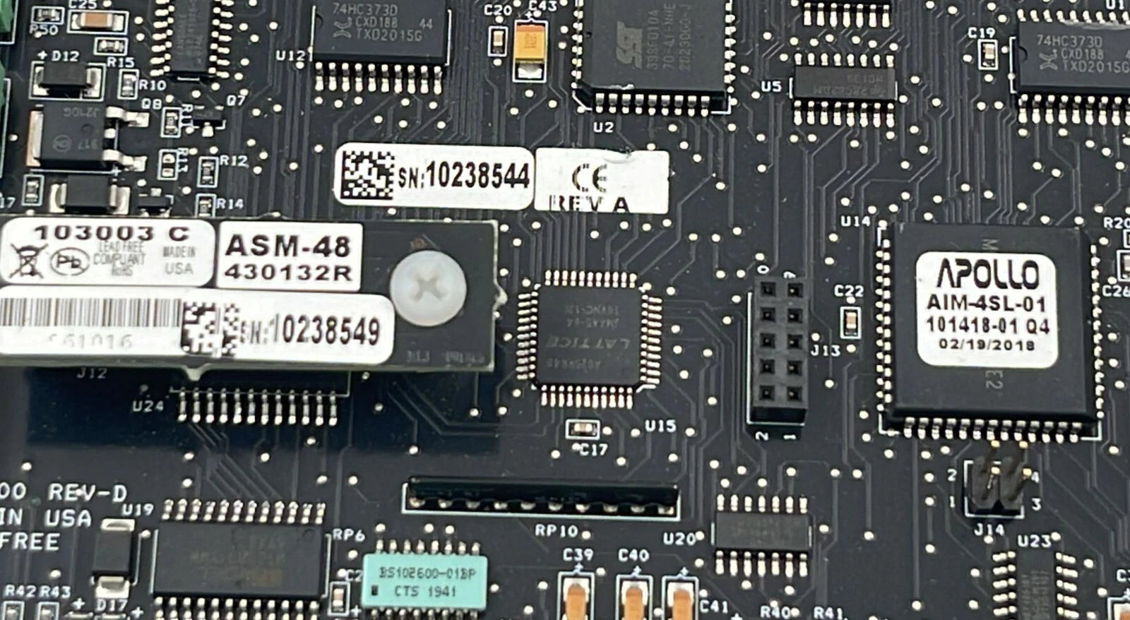 APOLLO AIM-4SL-01 Downloadable Reader Interface W/ APOLLO ASM-48