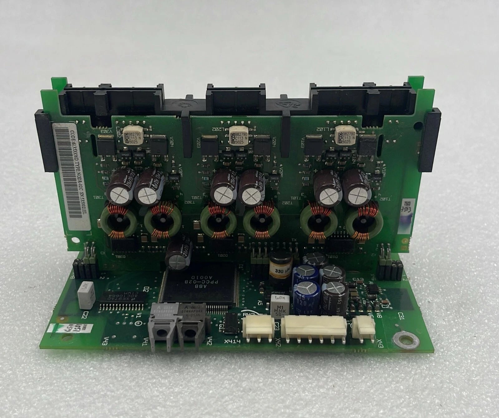 ABB NINT-42C Main Circuit Interface W/ 2* NGDR-02C 61353356D Inverter Board