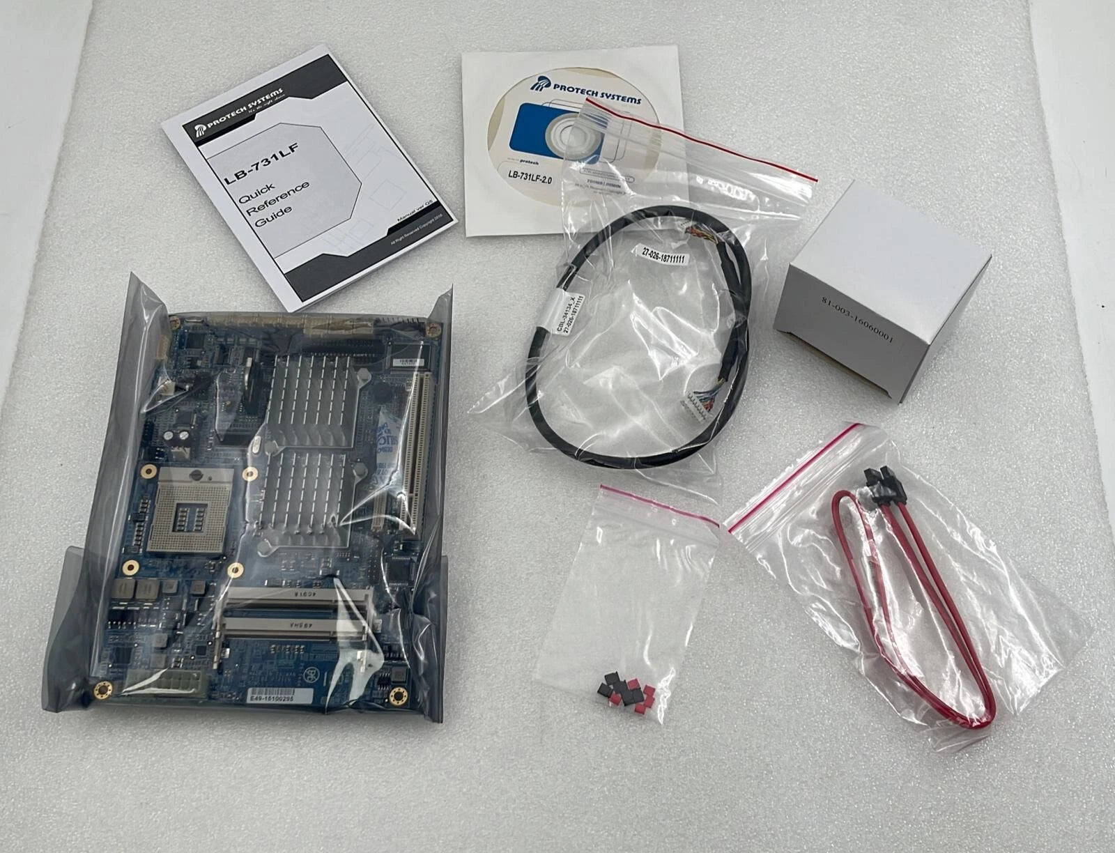 **NEW KIT** Embedded PROX-L731LF-P0603-DAN-G1A Motherboard 17-102-073110 PC/104