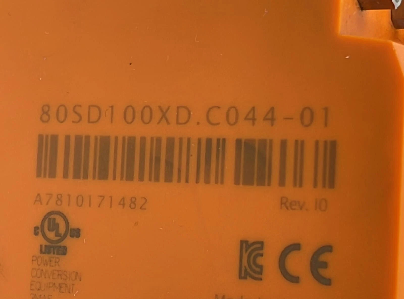 B&R Automation ACOPOS Micro 100D STEPPER Servo Drive 80SD100XD.C044-01 REV I0